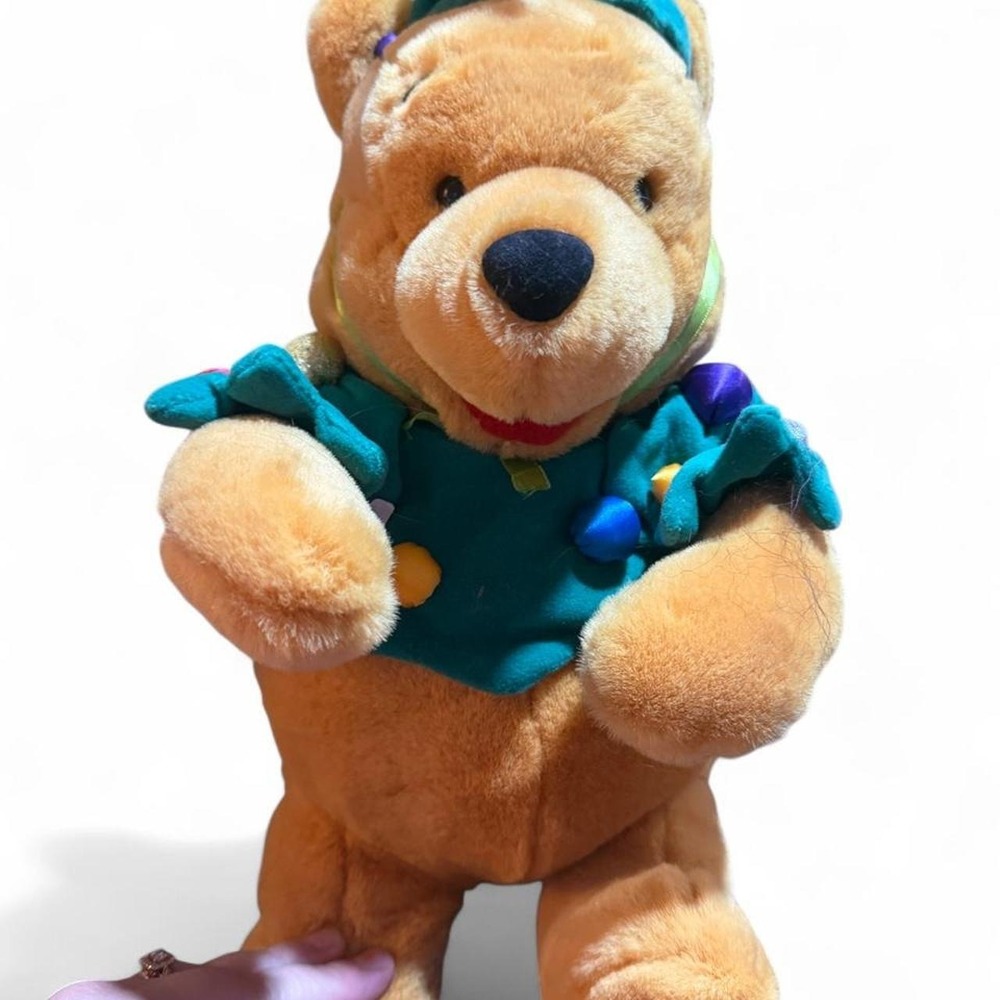 Winnie the Pooh Christmas plush toy